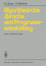 Cover-Bild Algorithmische Sprache und Programmentwicklung