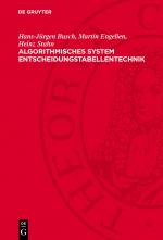 Cover-Bild Algorithmisches System Entscheidungstabellentechnik