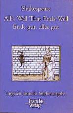 Cover-Bild All's Well that Ends Well / Ende gut, alles gut