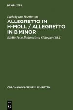 Cover-Bild Allegretto in h-Moll / Allegretto in B minor