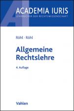 Cover-Bild Allgemeine Rechtslehre