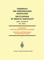Cover-Bild Allgemeine Strahlentherapeutische Methodik