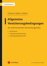 Cover-Bild Allgemeine Versicherungsbedingungen