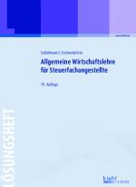 Cover-Bild Allgemeine Wirtschaftslehre für Steuerfachangestellte - Lösungsheft