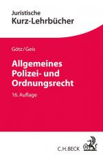 Cover-Bild Allgemeines Polizei- und Ordnungsrecht