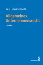 Cover-Bild Allgemeines Unternehmensrecht