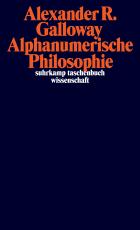 Cover-Bild Alphanumerische Philosophie