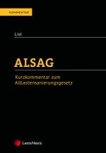 Cover-Bild ALSAG - Kurzkommentar zum Altlastensanierungsgesetz