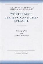 Cover-Bild Amerikanische Sprache / Wörterbuch der mexicanischen Sprache