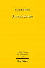 Cover-Bild Amicus Curiae