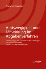 Cover-Bild Amtswegigkeit und Mitwirkung im Abgabenverfahren