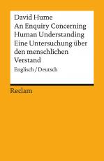 Cover-Bild An Enquiry Concerning Human Understanding / Eine Untersuchung über den menschlichen Verstand. Englisch/Deutsch