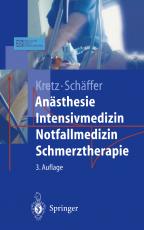 Cover-Bild Anästhesie Intensivmedizin Notfallmedizin Schmerztherapie