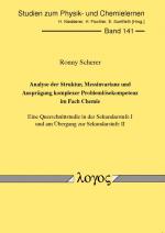 Cover-Bild Analyse der Struktur, Messinvarianz und Ausprägung komplexer Problemlösekompetenz im Fach Chemie