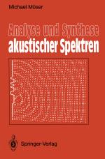 Cover-Bild Analyse und Synthese akustischer Spektren