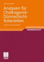 Cover-Bild Analysen für Chalkogenid-Dünnschicht-Solarzellen