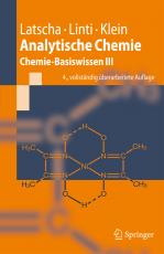 Cover-Bild Analytische Chemie