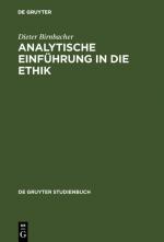 Cover-Bild Analytische Einführung in die Ethik