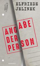 Cover-Bild Angabe der Person