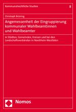 Cover-Bild Angemessenheit der Eingruppierung kommunaler Wahlbeamtinnen und Wahlbeamter