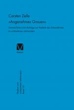 Cover-Bild »Angenehmes Grauen«