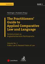 Cover-Bild Angloamerikanische Rechtssprache / The Practitioners’ Guide to Applied Comparative Law and Language Vol 2