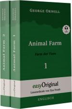 Cover-Bild Animal Farm / Farm der Tiere - 2 Teile (Buch + 2 MP3 Audio-CD) - Lesemethode von Ilya Frank - Zweisprachige Ausgabe Englisch-Deutsch