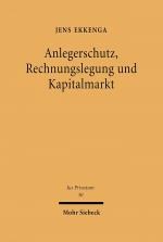 Cover-Bild Anlegerschutz, Rechnungslegung und Kapitalmarkt