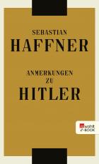 Cover-Bild Anmerkungen zu Hitler