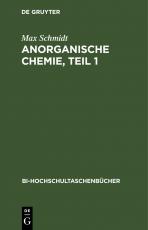 Cover-Bild Anorganische Chemie, Teil 1