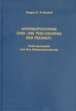 Cover-Bild Anthroposophie und 'Die Philosophie der Freiheit'