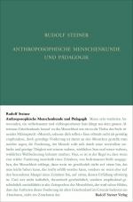 Cover-Bild Anthroposophische Menschenkunde und Pädagogik