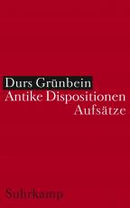 Cover-Bild Antike Dispositionen