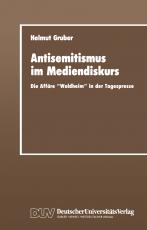 Cover-Bild Antisemitismus im Mediendiskurs