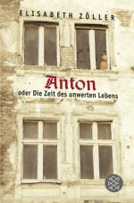 Cover-Bild Anton oder Die Zeit des unwerten Lebens