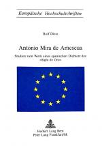 Cover-Bild Antonio Mira de Amescua