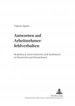 Cover-Bild Antworten auf Arbeitnehmerfehlverhalten