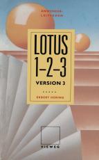 Cover-Bild Anwender Leitfaden Lotus 1-2-3