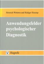 Cover-Bild Anwendungsfelder psychologischer Diagnostik