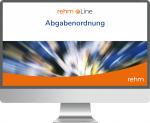 Cover-Bild AO - Abgabenordnung online