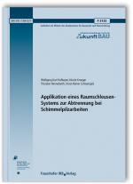 Cover-Bild Applikation eines Raumschleusen-Systems zur Abtrennung bei Schimmelpilzarbeiten