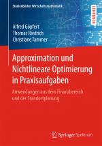 Cover-Bild Approximation und Nichtlineare Optimierung in Praxisaufgaben