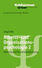 Cover-Bild Arbeits- und Organisationspsychologie 2