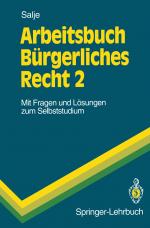 Cover-Bild Arbeitsbuch Bürgerliches Recht 2