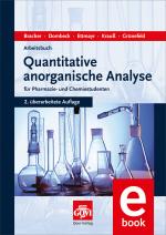 Cover-Bild Arbeitsbuch quantitative anorganische Analyse