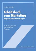 Cover-Bild Arbeitsbuch zum Marketing