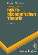 Cover-Bild Arbeitsbuch zur mikroökonomischen Theorie