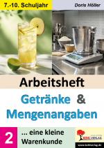 Cover-Bild Arbeitsheft GETRÄNKE und MENGENANGABEN / Band 2