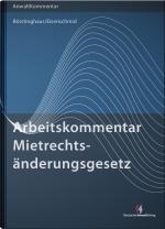 Cover-Bild ArbeitsKommentar Mietrechtsänderungsgesetz