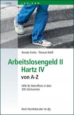 Cover-Bild Arbeitslosengeld II Hartz IV von A-Z